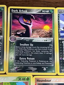 Pokemon TCG EX Team Rocket Returns 17 Card Lot - LP-NM Dark Muk Arbok Wobbuffet - Image 5