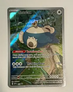 Pokemon Scarlet & Violet 151 Set Elite Trainer Box Promo Card, Snorlax - Image 1