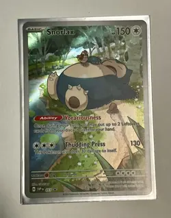 Pokemon Scarlet & Violet 151 Set Elite Trainer Box Promo Card, Snorlax - Image 3