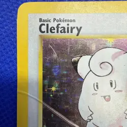 Pokemon TCG Clefairy Base Set Unlimited Rare HP Card 5/102 - Image 2
