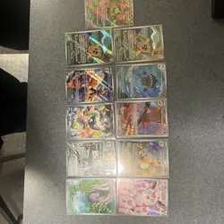 Lot Of 11 Illustration Rare Pokemon Cards - Image 1