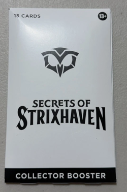 Magic: The Gathering Secrets of Strixhaven Collector Booster Pack 15 Cards MTG - Image 1