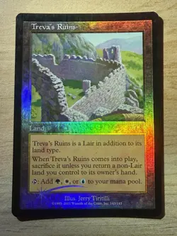 Treva's Ruins - Planeshift Foil - Magic the Gathering - Image 1