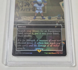 Steelshaper's Gift FOIL PSA 10 2024 MTG SECRET LAIR DROP FALLOUT: S.P.E.C.I.A.L. - Image 3