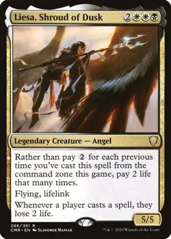 Foil - Liesa, Shroud of Dusk - 286 / NM / English MTG - Image 1
