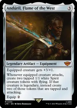 Anduril, Flame of the West - 236 / English / Near Mint MTG - Image 1