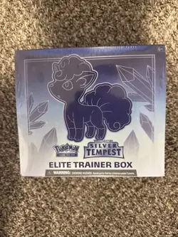 NEW Pokemon Sword & Shield Silver Tempest ETB Elite Trainer Box Sealed - Image 1