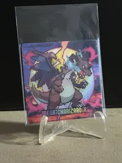 Pokemon Eif origin Gameboy Lenticular (RARE) Mega Charizard X #C1 - Image 2