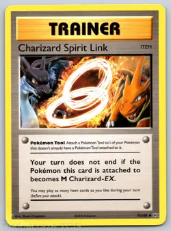 Charizard Spirit Link 75/108 Uncommon Evolutions Pokemon MP - Image 1