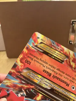 Pokemon TCG M Blaziken EX XY86 Black Star Promo Jumbo Oversized EN MP - Image 4