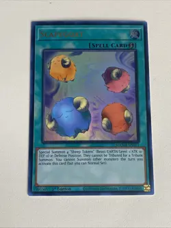Yugioh - Scapegoat x 3 - 1st Edition Ultra Rare NM - Free Holographic Card - D - Image 4