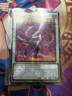 YuGiOh! Bystial Dis Pater RA05-EN041 Starlight Rare 1st Edition NM - Image 1