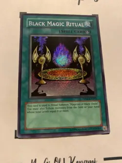 BLACK MAGIC RITUAL - PP01-EN002 ENGLISH Yu-Gi-Oh! CARD SECRET RARE HOLO FOIL - Image 5