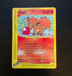 Pokemon Vulpix 116/147 Aquapolis E-Card Common Basic 50 HP English 2002 - Image 1