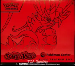 SV Scarlet & Violet (Koraidon) POKEMON CENTER ETB Elite Trainer Box SEALED - Image 1