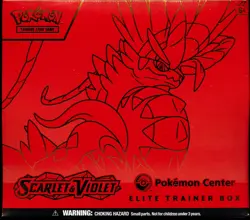 SV Scarlet & Violet (Koraidon) POKEMON CENTER ETB Elite Trainer Box SEALED - Image 2