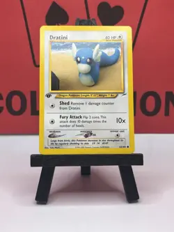 Dratini 63/105 Neo Destiny 1st Edition Non Holo Pokemon Card - Image 2