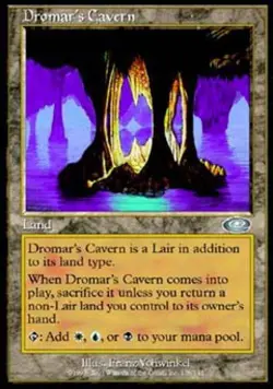 MTG English Dromar's Cavern Light Play Foil Planeshift - Image 1