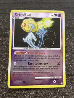 CREHELF REVERSE - POKEMON 43/146 DIAMANT ET PERLE EVEIL DES LEGENDES FR - Image 1