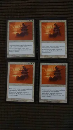 Magic: the Gathering / MtG Serra Avatar x4 Urza's Saga - Image 1