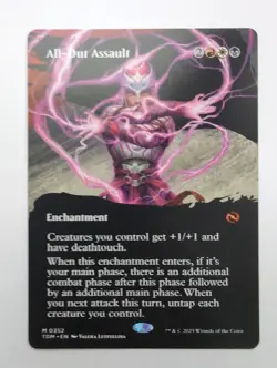 MTG All-Out Assault (TDM) Tarkir: Dragonstorm (Borderless) Regular Mythic 352 - Image 1