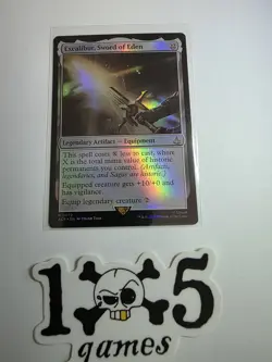 Excalibur, Sword of Eden Universes Beyond: Assassin's Creed Foil NM Pack Fresh! - Image 1