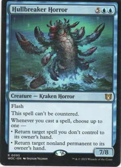 MTG: Wilds of Eldraine Commander: Hullbreaker Horror: Lightly Played Condition - Image 1