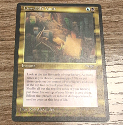 Wizards of the Coast Lim-Dul's Vault MTG Alliances Rare ENG UB - Image 1