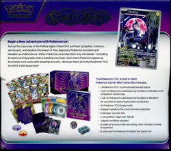 SV Scarlet & Violet (Miraidon) POKEMON CENTER ETB Elite Trainer Box SEALED - Image 4