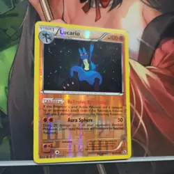 2013 Pokemon, Legendary Treasures, #80/113 Lucario, Reverse Holo Rare - Image 2