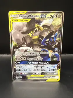 Pokemon Lucario & Melmetal GX SM192 Sm Promos Holo - Image 5