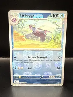 Pokemon TCG Tirtouga Master Ball Reverse Holo 022/086 Black Bolt - Image 1