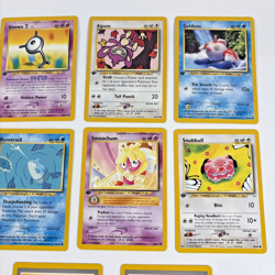 Neo Revelation ALL 1st Edition Lot of 17 Pokemon Cards NO DUPL Vintage Gengar - Image 5