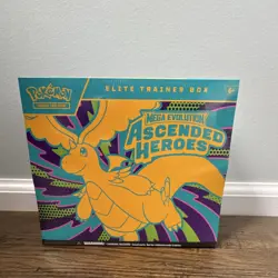 Pokemon TCG Elite Trainer Box Mega Evolution: Ascended Heroes English Promo 65 - Image 1