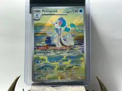 Primarina 088/084 Pitch Black Illustration Rare Pokemon IR NM+ - Image 1