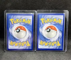 2016 Pokemon XY Evolutions Cracked Ice Holo Mewtwo #51 & Pikachu #35 TCG - Image 2