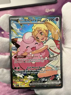 Pokemon Lillie's Clefairy 280/217 Ascended Heroes Special Illustration Rare NM - Image 3