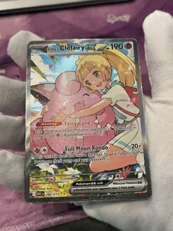 Pokemon Lillie's Clefairy 280/217 Ascended Heroes Special Illustration Rare NM - Image 4