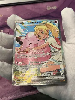 Pokemon Lillie's Clefairy 280/217 Ascended Heroes Special Illustration Rare NM - Image 5