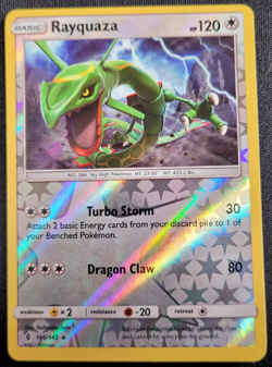 Rayquaza (Reverse Holo) Pokemon: Sun & Moon - Guardians Rising 106/145 - Image 1