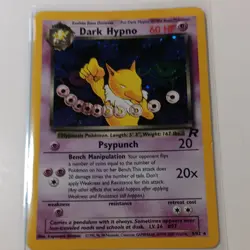 Pokemon TCG Dark Hypno 9/82 Team Rocket Holo Rare Unlimited EN 60 HP - Image 3