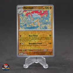Marowak Reverse Holo Scarlet & Violet 151 105/165 NM Pokemon - Image 1