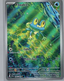 Froakie 088/086 Holo Illustration Rare Chaos Rising Pokemon Near Mint - Image 1