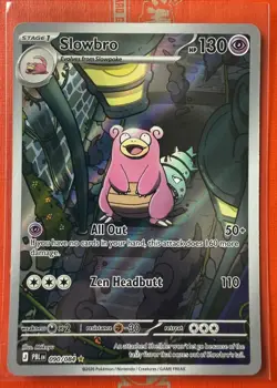 Slowbro 090/084 Pitch Black IR Illustration Rare - Pokemon TCG New Set NM - Image 1