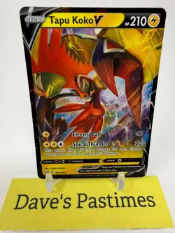 Tapu Koko 050/163 Battle Styles Ultra Rare NM Pokemon TCG P6 - Image 1