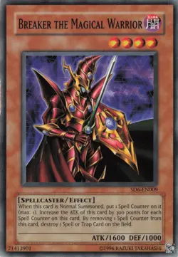 Yugioh Breaker the Magical Warrior SD6-EN009 Common LP - Image 1