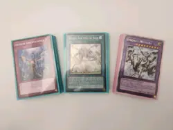 Yugioh Complete Invoked Blue-Eyes Deck with Sleeves, Handtraps, Ready to Play - Image 1