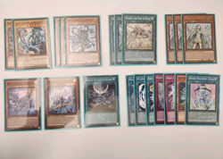 Yugioh Complete Invoked Blue-Eyes Deck with Sleeves, Handtraps, Ready to Play - Image 4
