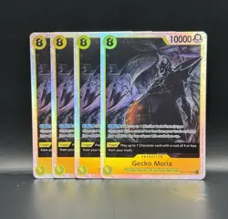 4X One Piece OP14-104 Gecko Moria SR OP14-104 Playset - Image 1