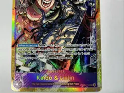 Kaido & Linlin OP08-119 Bandai One Piece Foil Single - Image 3